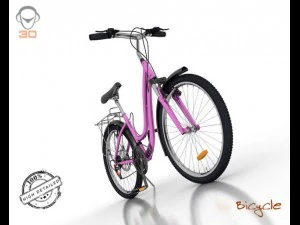 bicicletta Modello 3D