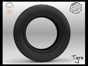 euro star tyre Modèle 3D
