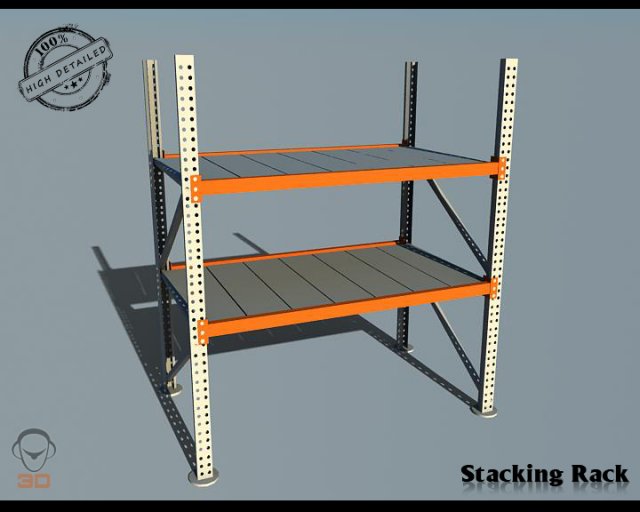 scaffolding Model 3D .c4d .max .obj .3ds .fbx .stl .blend 