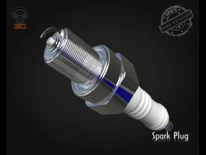 spark plug 3D Model