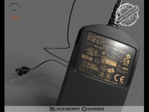 blackberry charger 3D मॉडल