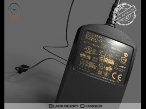 blackberry charger 3D Model