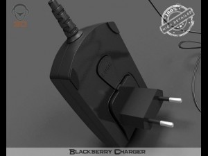 blackberry charger 3D मॉडल