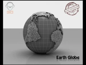 земной шар 3D Модель