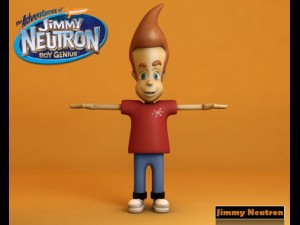jimmy neutron 3D 모델