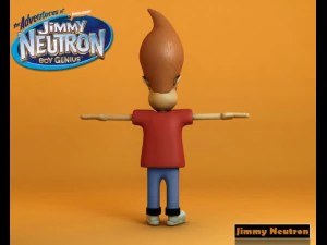jimmy neutron 3D Model