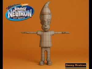 jimmy neutron Modello 3D