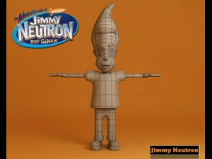 jimmy neutron 3D Model