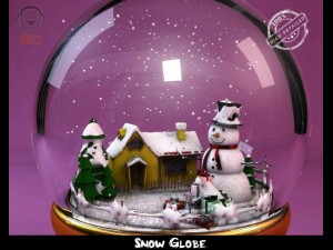 snow globe 3D Model