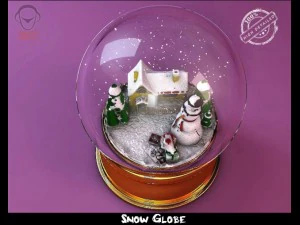 snow globe 3D Model
