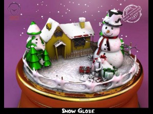 snow globe 3D Model