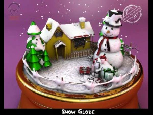 snow globe 3D Model