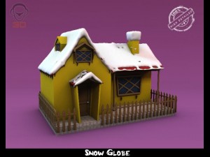 snow globe 3D Model