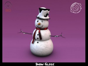 snow globe 3D Model