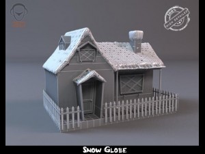 snow globe 3D Model