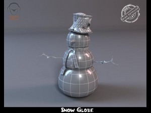 snow globe 3D Model