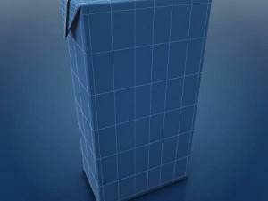 carton pack Model 3D