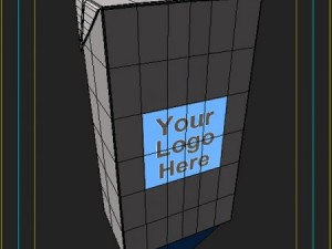 carton pack Model 3D