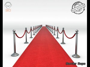 barrier rope 3D Model