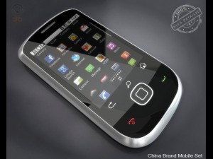 china brand mobile set Modello 3D