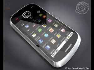 china brand mobile set Model 3D