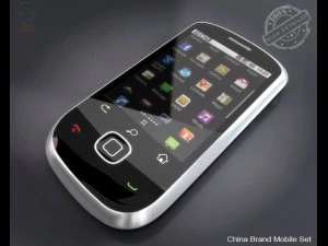 china brand mobile set 3D Model