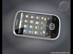 china brand mobile set 3D Model