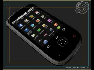 china brand mobile set 3D Model