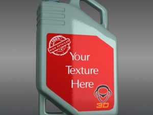 oil can 3D Modell