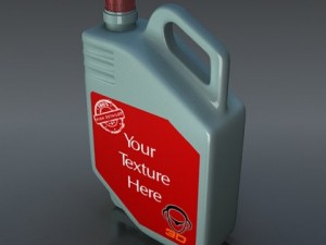 oil can 3D Modell