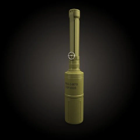rkg 3 grenade 3D Model .c4d .max .obj .3ds .fbx .stl .blend 