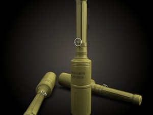 rkg 3 grenade 3D 模型