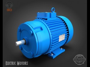 electric motor Modello 3D