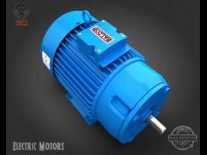 electric motor 3D Model