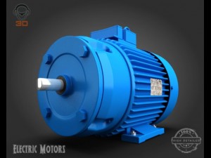 electric motor Modello 3D