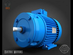 electric motor 3D Model