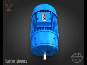 electric motor 3D Model