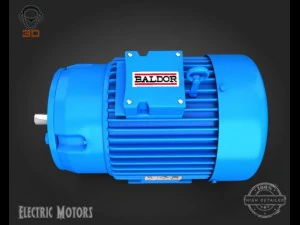 electric motor 3D Model
