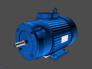 electric motor Modello 3D