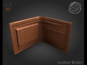 leather wallet 3D Model