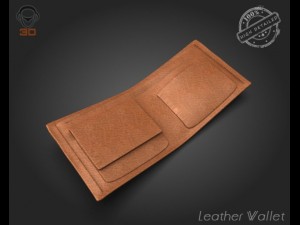 leather wallet 3Dモデル