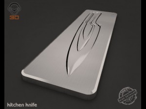 kitchen knife 3D Модель