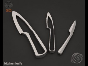 kitchen knife 3D Модель