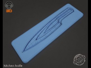 kitchen knife 3D Модель
