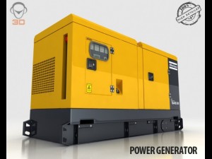 power generator 3D Model