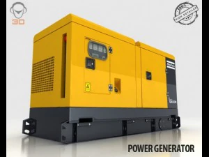 generatore di energia Modello 3D