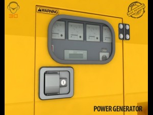 power generator 3D Model