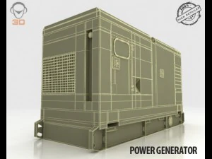 генератор энергии 3D Модель