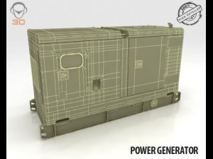 power generator 3D Model