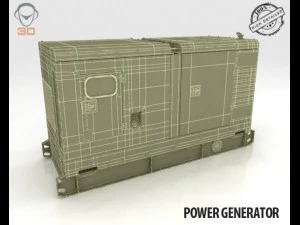 генератор энергии 3D Модель